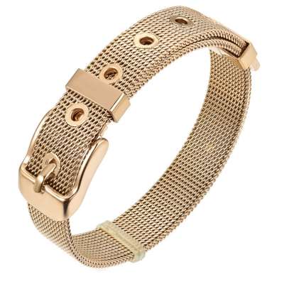 Stainless Steel Mesh Belt Bracelet